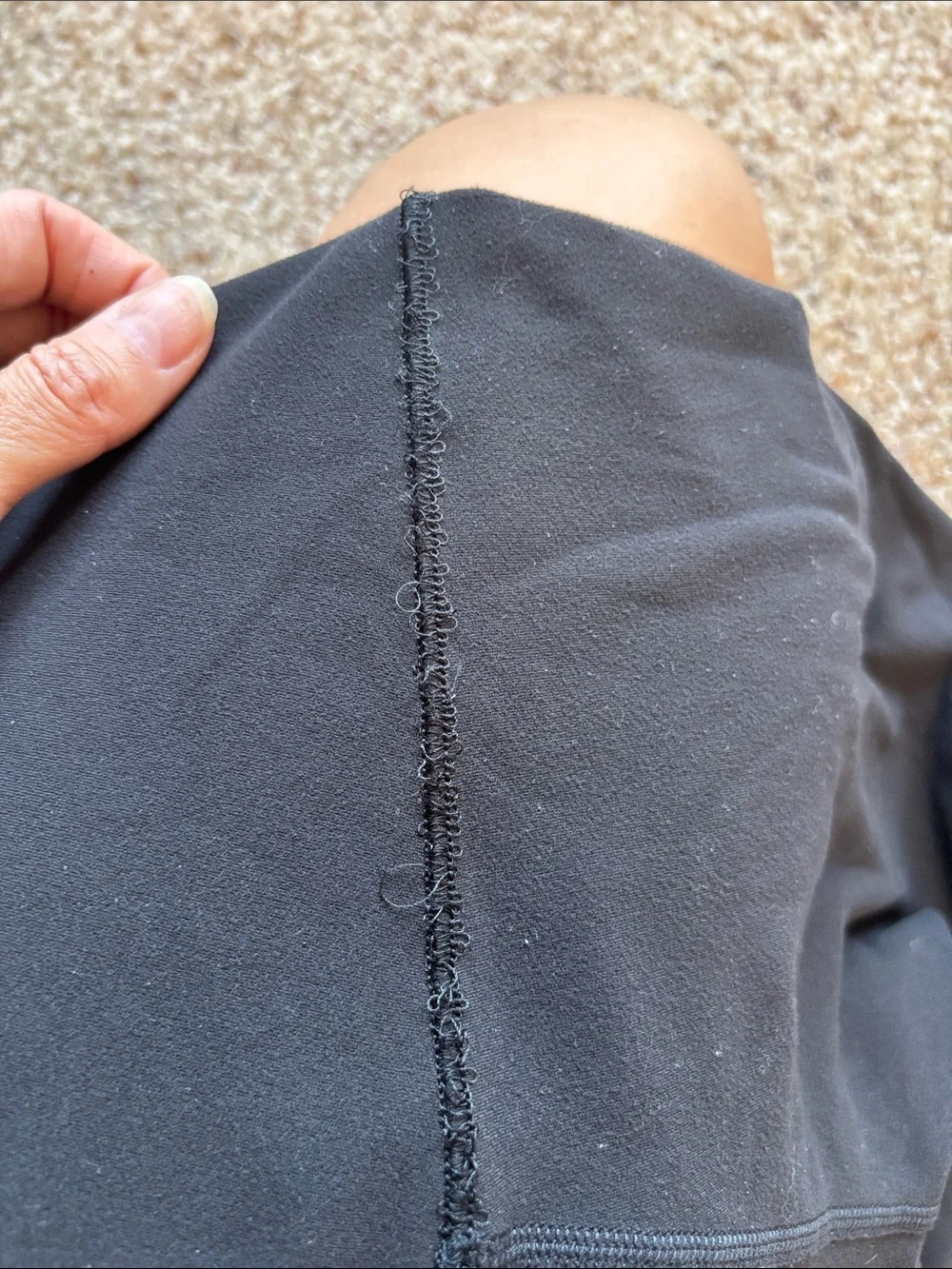 Lululemon Black Align Leggings 7/8 Size 4